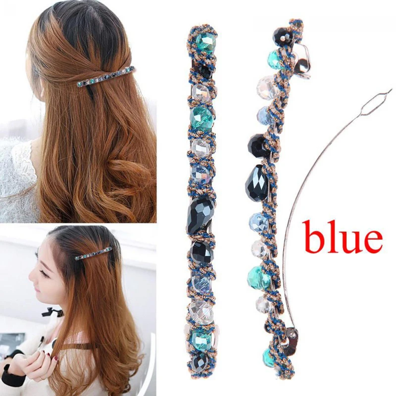 Заколки для волос женские со стразами в Корейском стиле | Украшения и аксессуары
