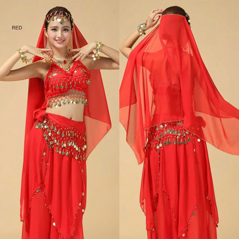 

New Belly Dance Suit Indian Dance Costumes For Women Stage Performance Skirt Set High Grade Sequin Polyester Belly Dance Clothes