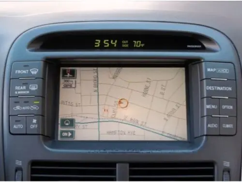 Для TOYOTA для PRIUS LEXUS LS430 SC430 Navi Радио GPS ЖК монитор с экраном|Комплекты датчиков и