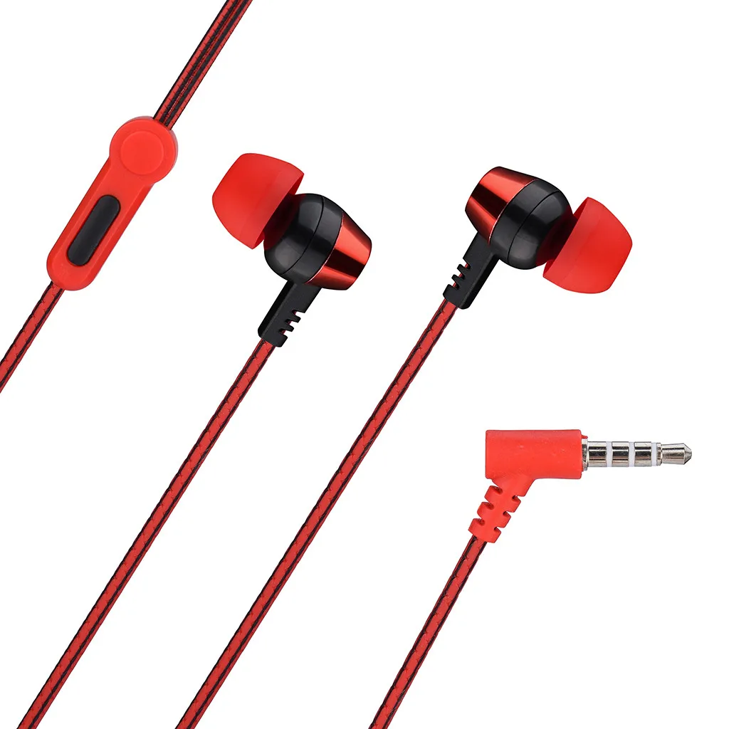 In-Ear3.5mm стерео Hifi наушники бас наушники Спортивная гарнитура с микрофоном для телефона сотовый телефон наушники