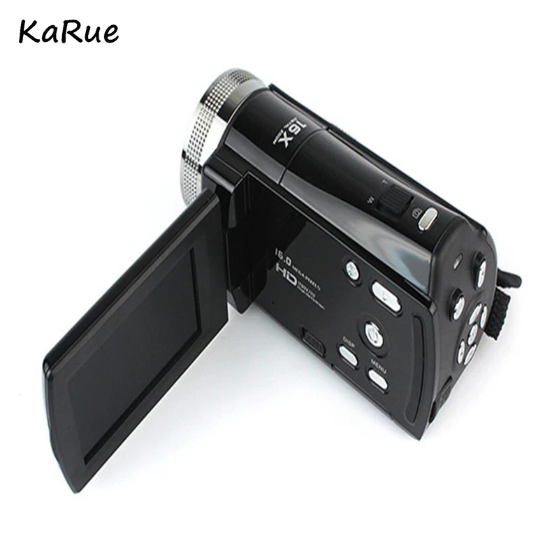Karue Цифровая видеокамера Макс 16mp 2,7 дюймов экран видео камера s DVR видеокамера вспышка камера