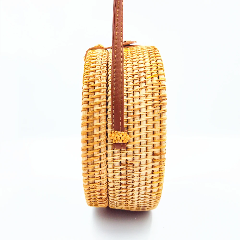 Женская сумочка из ротанга в богемном стиле летняя пляжная сумка для женщин