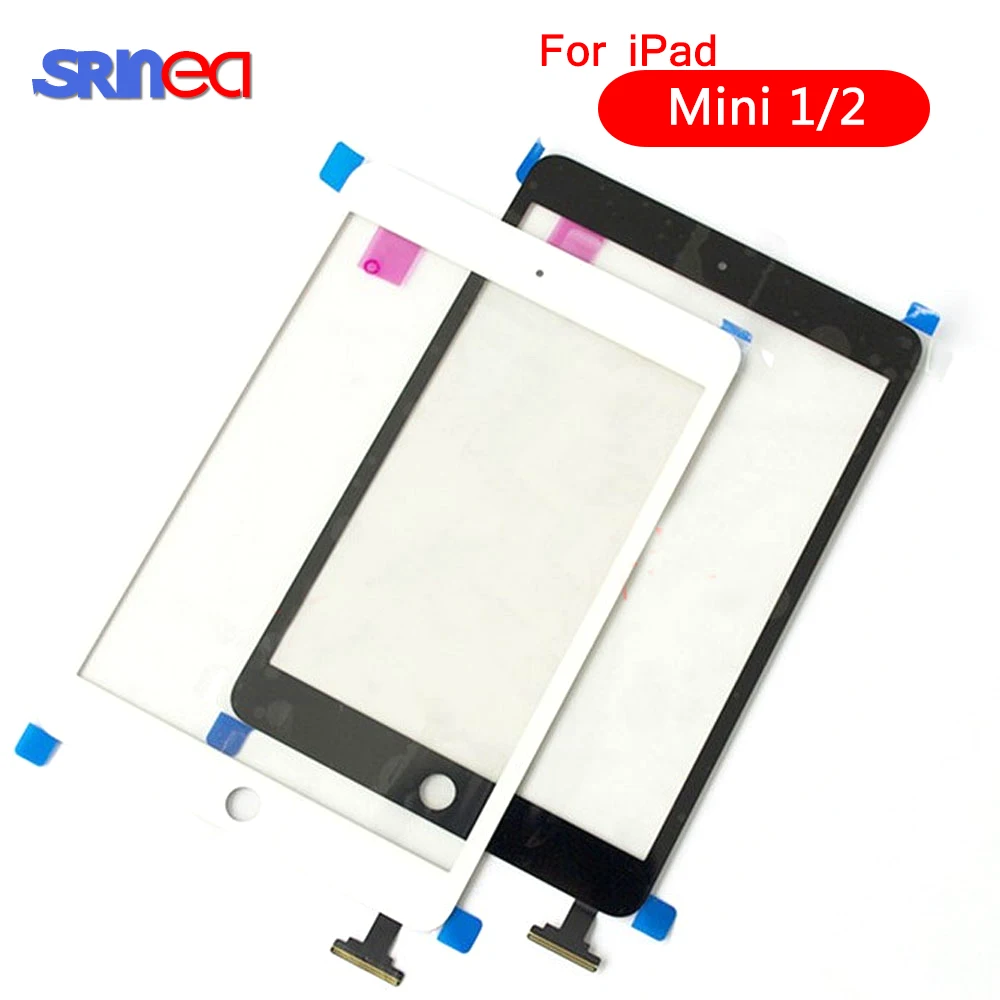 AAAAA для iPad Mini 1 2 A1432 A1454 A1455 A1489 A1490 A149 сенсорный экран дигитайзер сенсор + микросхема