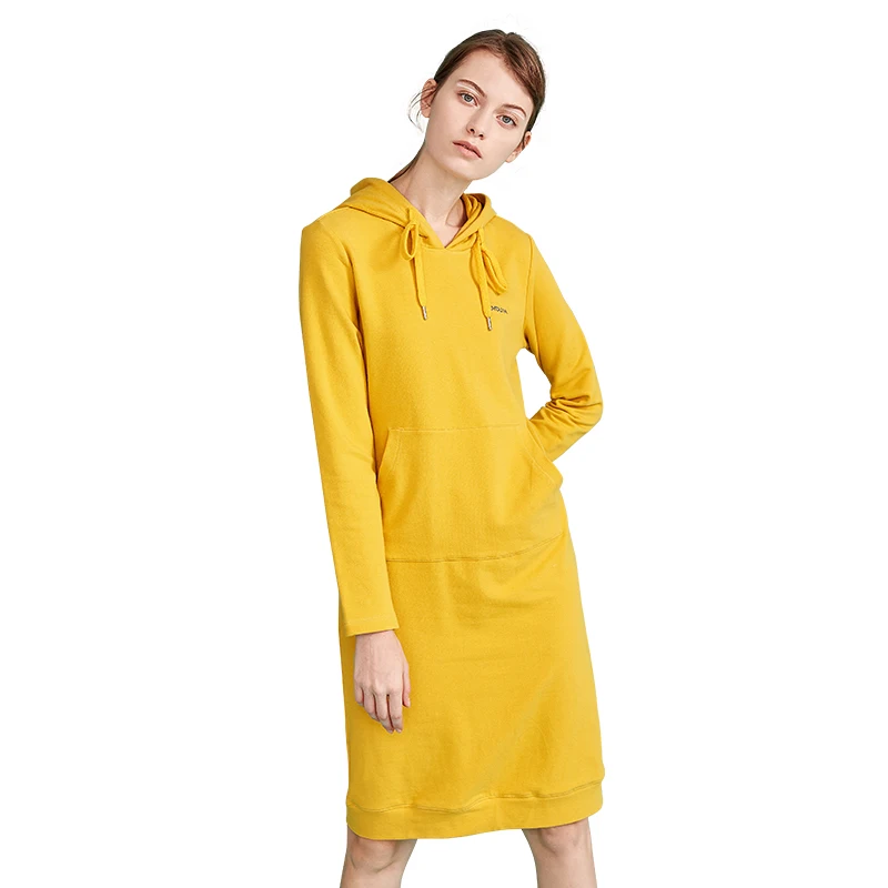 Toyouth New Autumn Long Sweater Dresses for Women Sleeve Pokects Maxi Ladies Dress Cotton H Line Solid Vestidos Mujer|Женские платья| |