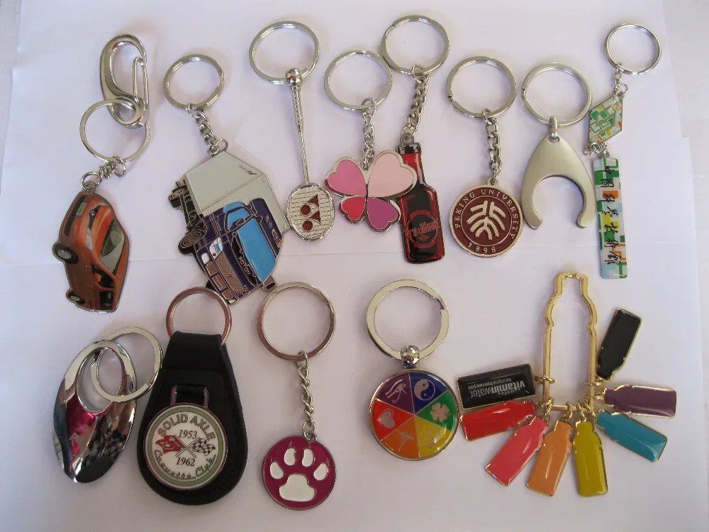 Высококачественная дизайнерская бирка для ключей на заказ серебряная и медная