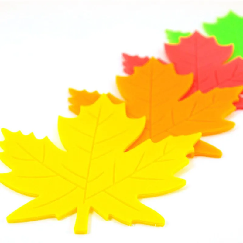 4 шт. цветные чашки для чая кофе напитков жаростойкие/Нескользящие силиконовые