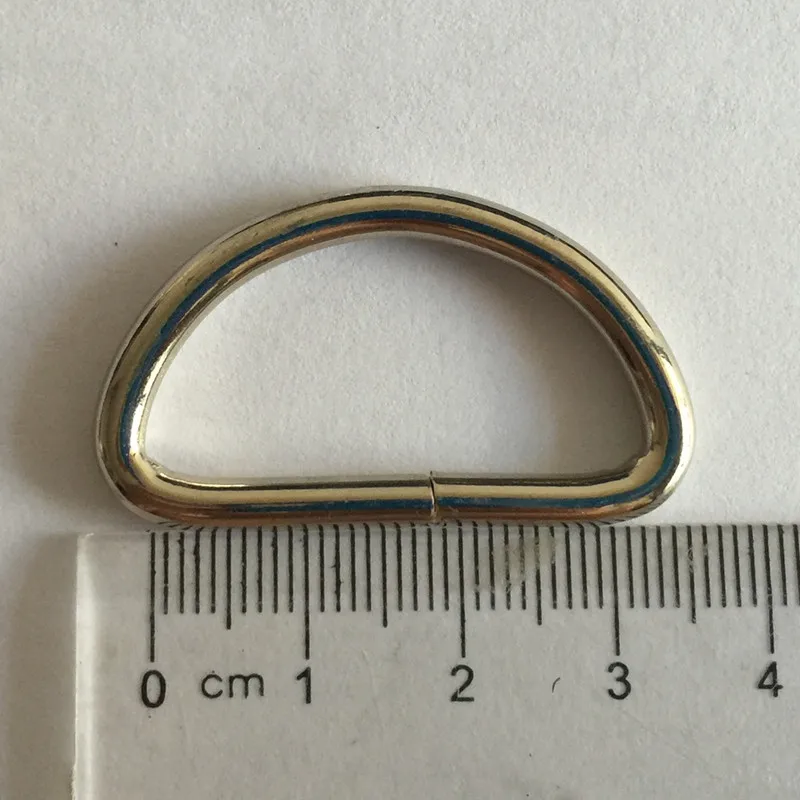 (1 шт./лот) 30мм металлическая пряжка в форме буквы D. Металлическое кольцо пряжки D. Полукруглая кнопка. Крепление для сумок и рюкзаков для альпинизма.