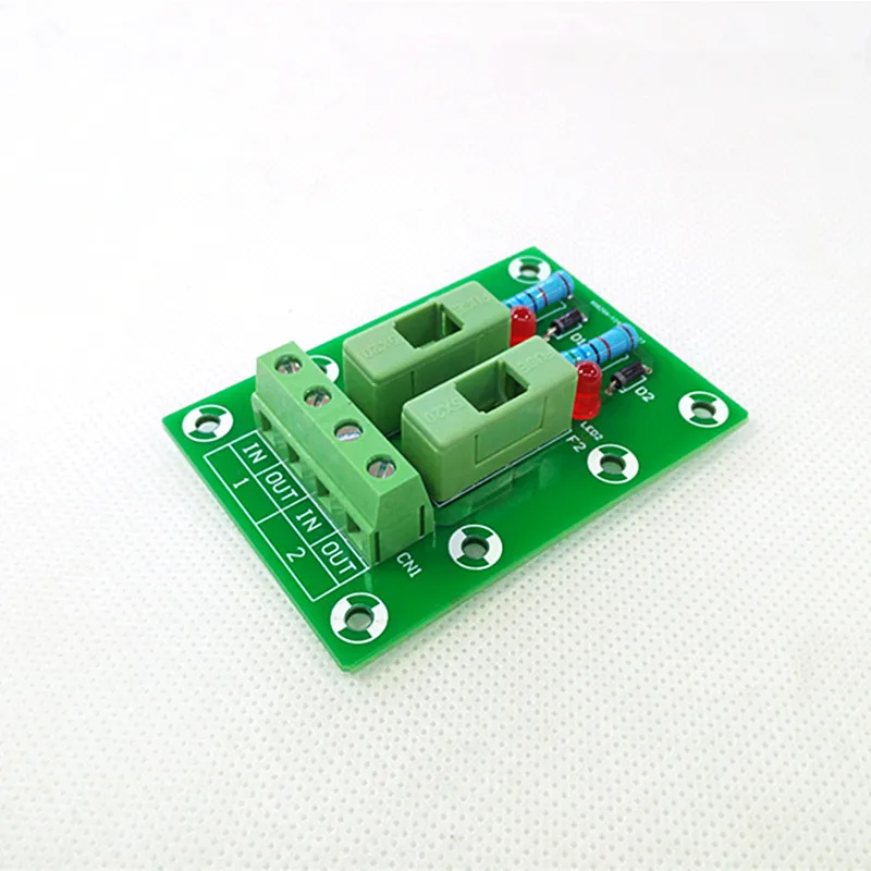 Модуль предохранителя 2 позиционная панель предохранителей монтажная плата