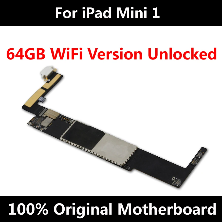 Оригинальная Заводская разблокированная материнская плата для iPad Mini 1 WiFi WLAN