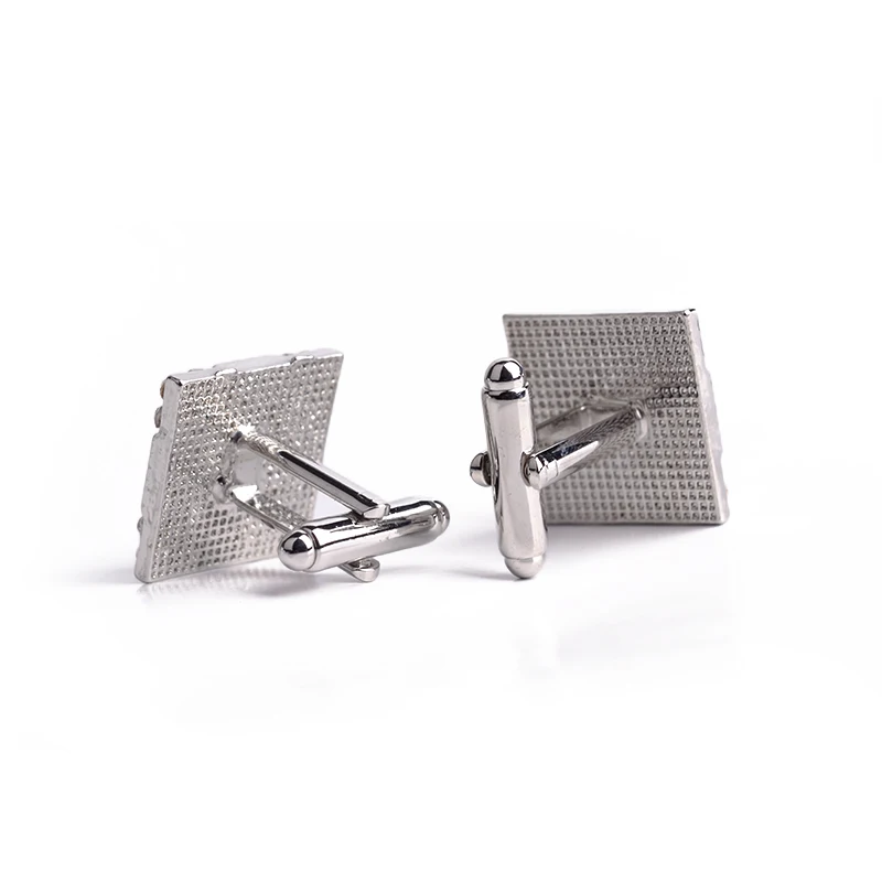 Запонки с кристаллами в элегантном стиле для деловых встреч и вечеринок|sleeve