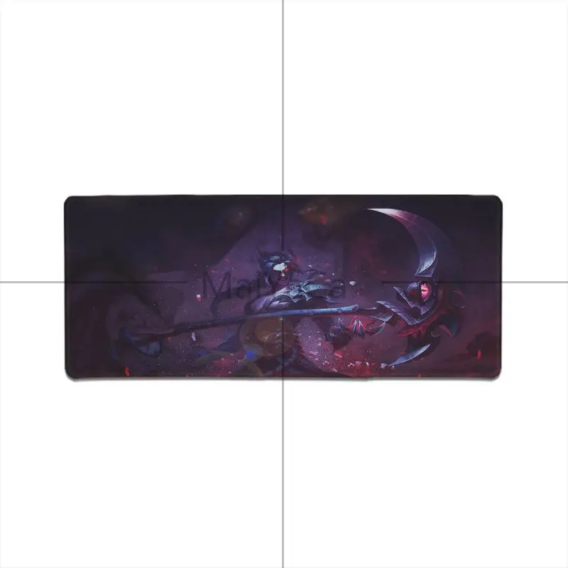 Забавная игровая мышь MaiYaCa League of Legends Zed с клавиатурой большой игровой коврик для