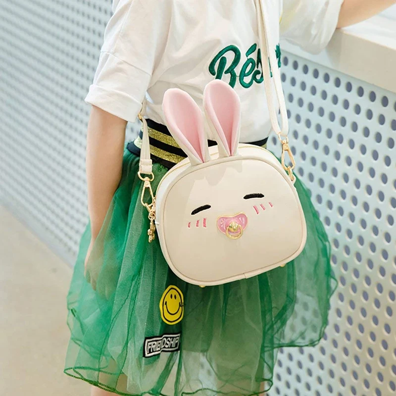 Super Cute Girls Purse Bunny Ear Shoulder Bag Messenger Backpack For | Багаж и сумки