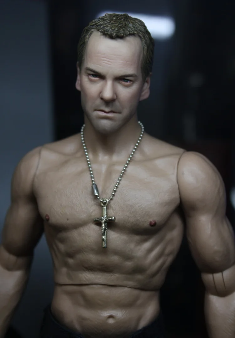 1/6 драма США 24 часа Джек Бауэр headsculpt ПОДДЕРЖКА HT для DIY 12 дюймовые части кукол не
