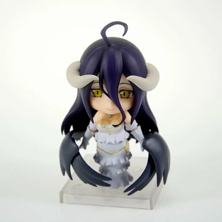 Экшн фигурки из ПВХ аниме yggdrсил Ainz Ooal Robe albedo 10 см куклы игрушки|Игровые и