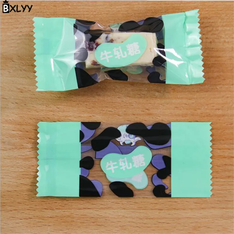 BXLYY100pc Nougat сумки для конфет, сумки для икры, пластиковая машина, герметичный мешок, Аксессуары для выпечки, DIY вечерние принадлежности, подарок на год. 7z - Цвет: 12