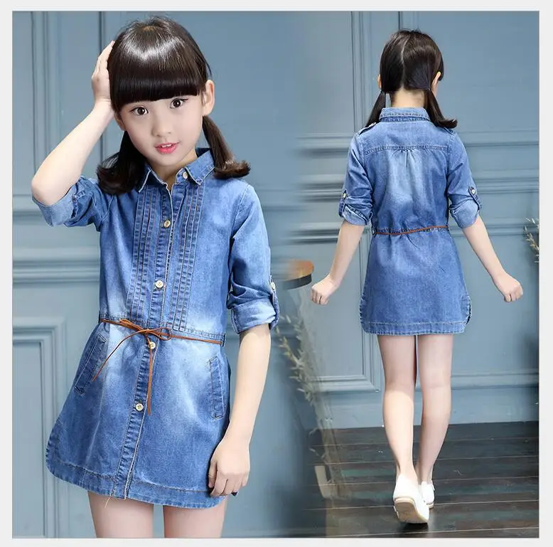 Девушки платье рубашка | Детская одежда и обувь