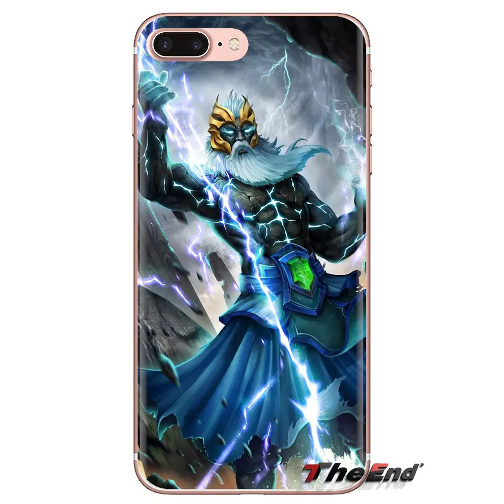 Мягкие прозрачные чехлы для iPod Touch Apple iPhone 4 4S 5 5S SE 5C 6 6S 7 8 X XR XS Plus MAX zeus dota 2 Zeus Arcana Art |