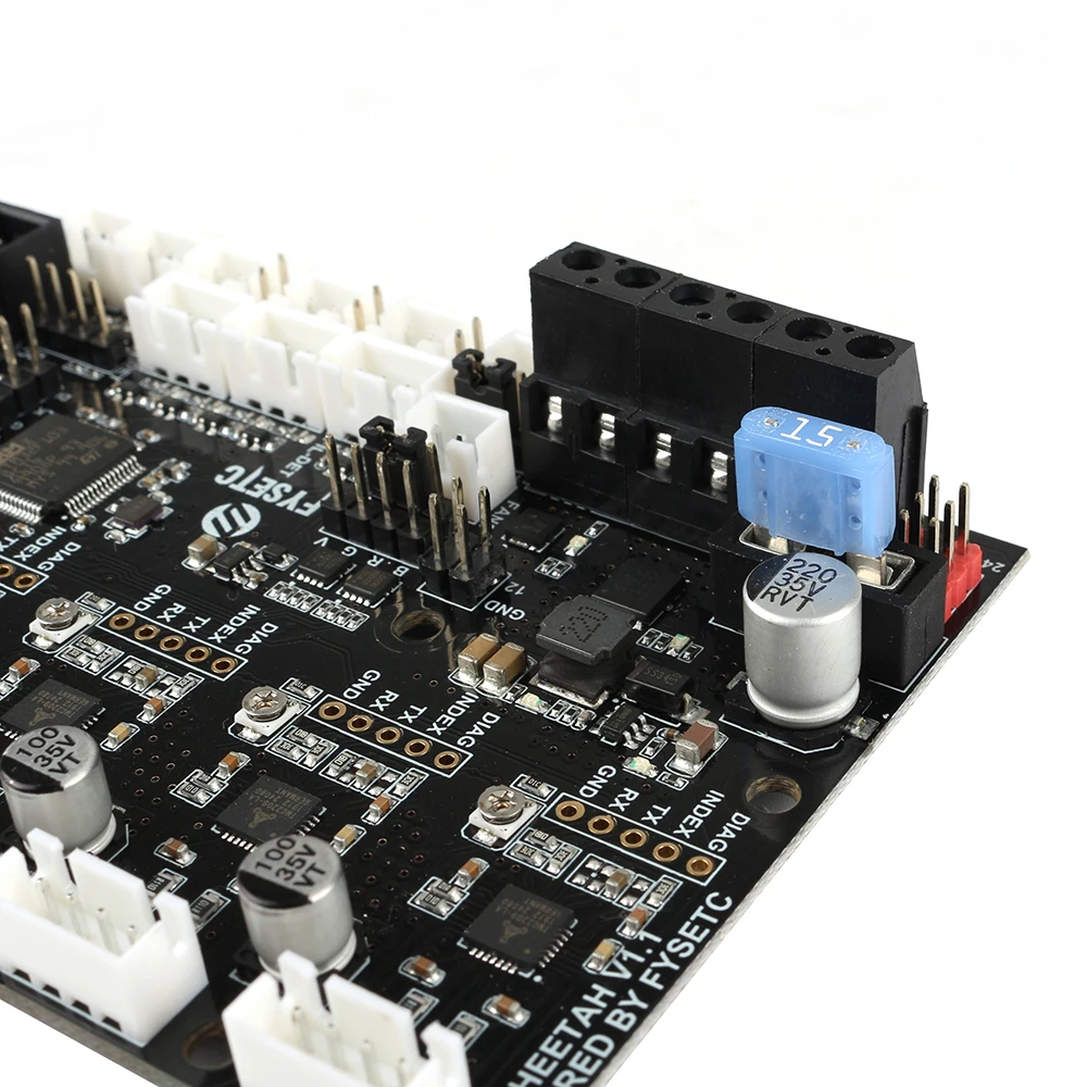 Cheetah v1.1b v1.2a 32-битная плата бесшумного контроллера TMC2209 TMC2208 UART драйвер для Creatlity CR10 Ender-3 Ender 3 Pro 5