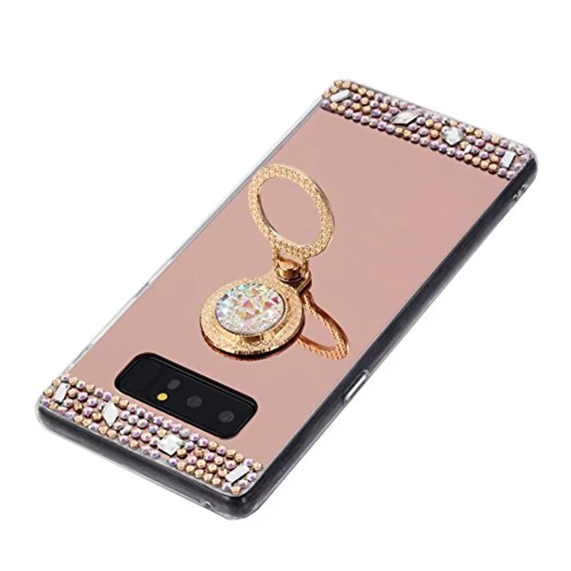 Bling роскошное зеркало ТПУ чехол для телефона для samsung A50 A30 M20 M10 S10 J3 J5 J7 NEO A3 A5 A7 Note 9 8 J4 J6 плюс J8 A7 A9