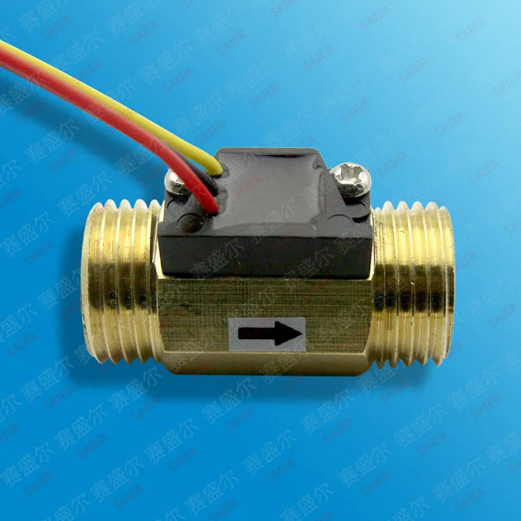2 шт. латунный датчик расхода воды с эффектом холла 1 30 л/мин|water flow sensor|flow sensorwater |