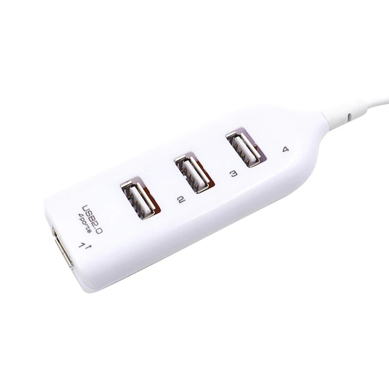 Портативный USB разветвитель Asunflower 4 порта 2 0|USB-хабы| |