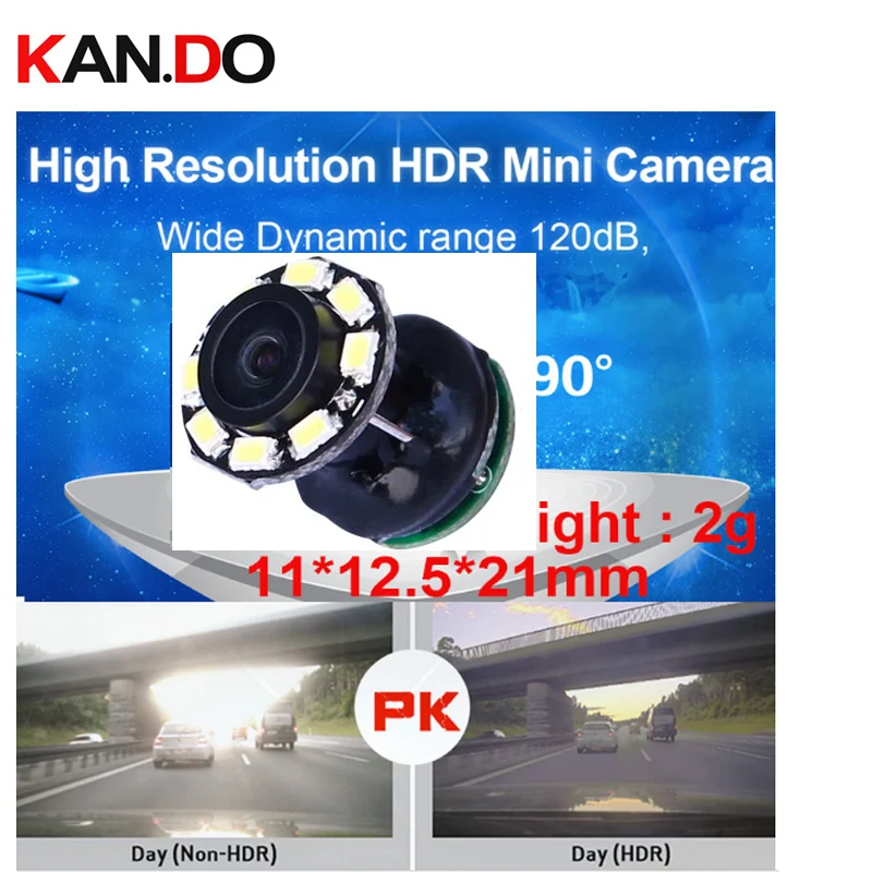 Широкий динамический 120dB HDR 1000 ТВ линия Мини камера 60fps Дрон с камерой 2g 90 градусов