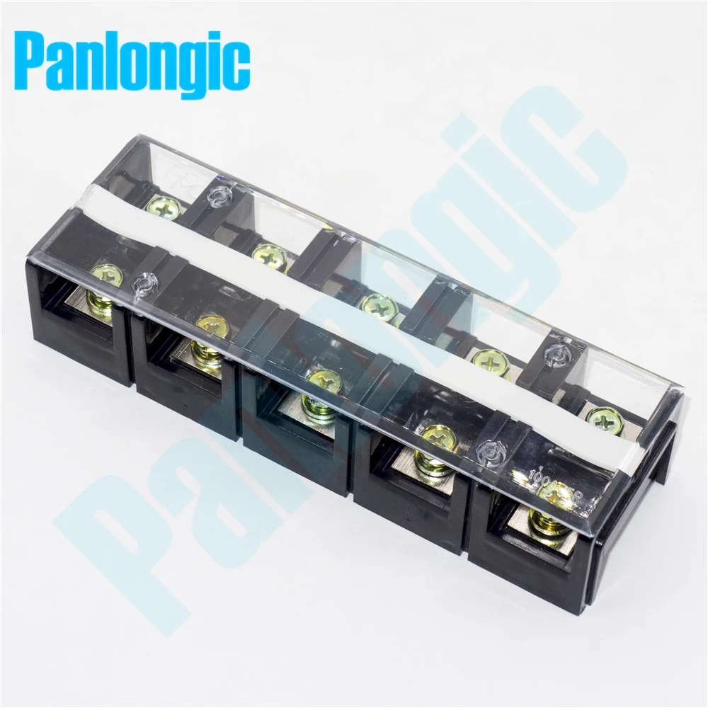 Panlongic TC 1005 двухрядный винтовой клеммный блок проводной соединитель 600 в А 5