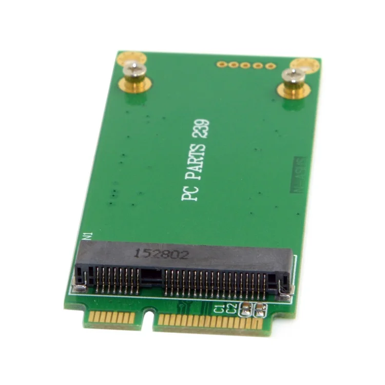 Адаптер mSATA на 3x7 см Mini PCI e SATA SSD для Asus Eee PC 1000 S101 900 901 900A T91 3x5 см|Компьютерные кабели