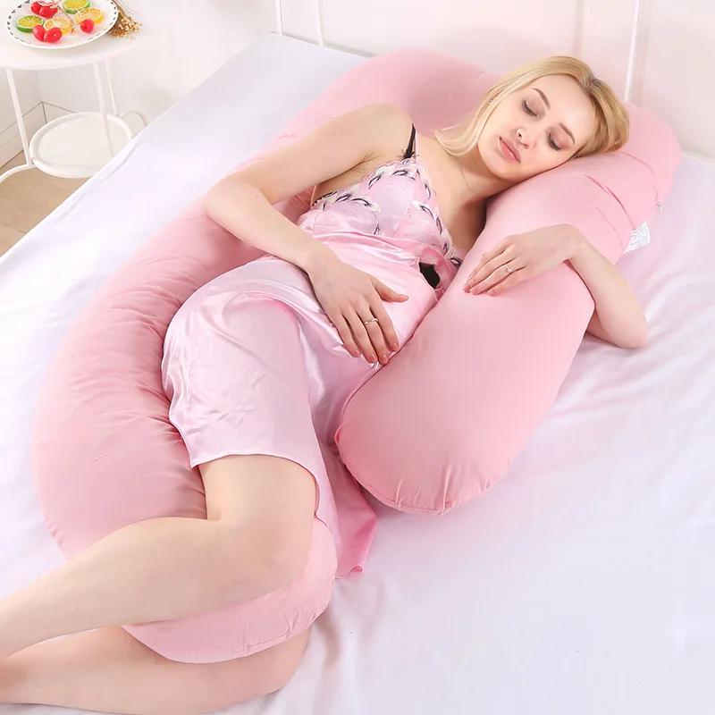 Фото Высококачественная Подушка для беременных j образная поддерживающая подушка