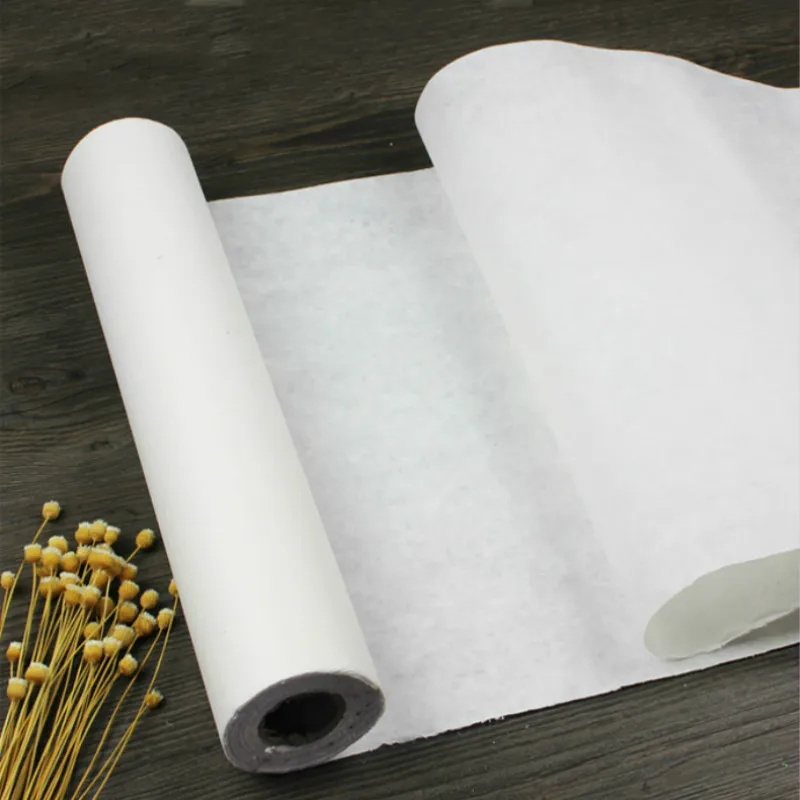 Бумага для каллиграфии Papel Arroz Xuan Золотая прокрутка Китайская традиционная сырая