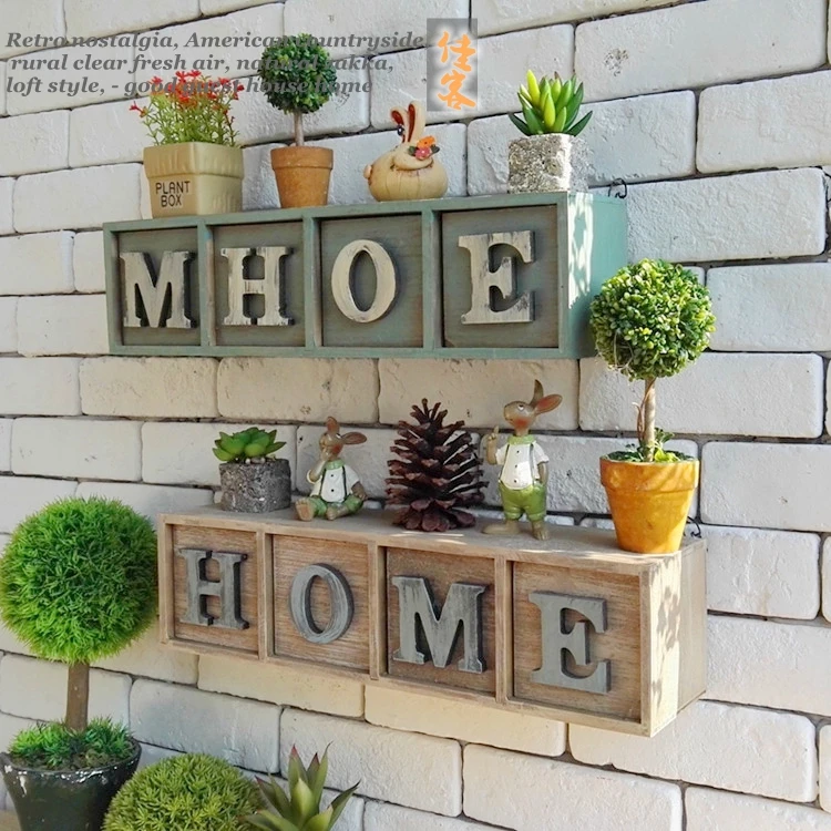 

Free shipping,American country.old retro wall wall hangings HOME drawer jewelry box Cafe Shop Decoration.2 color available