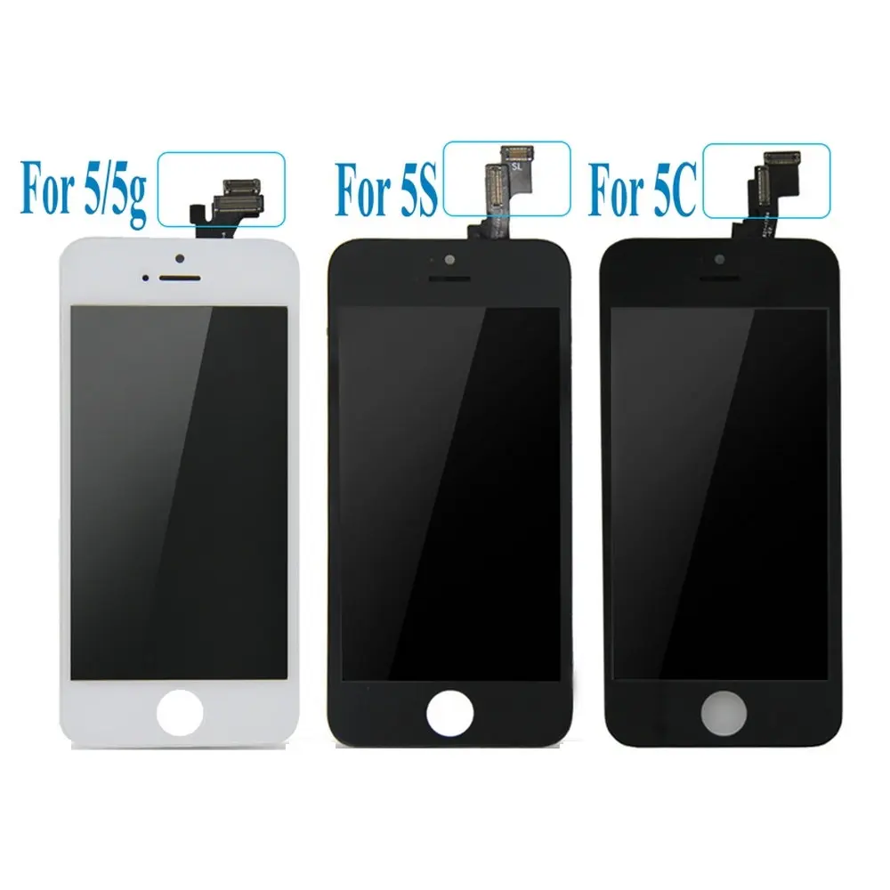 ЖК экран AAA для iphone 5 5s 5c дисплей в сборе Замена с оригинальным дигитайзером