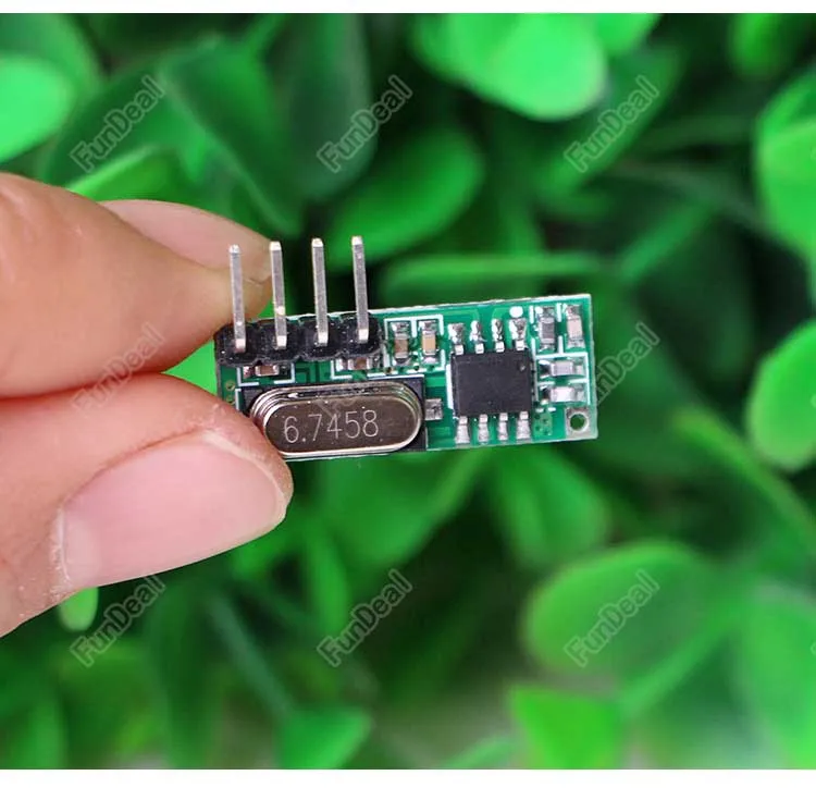 Универсальный 433 МГц Супергетеродинный радиочастотный беспроводной приемник