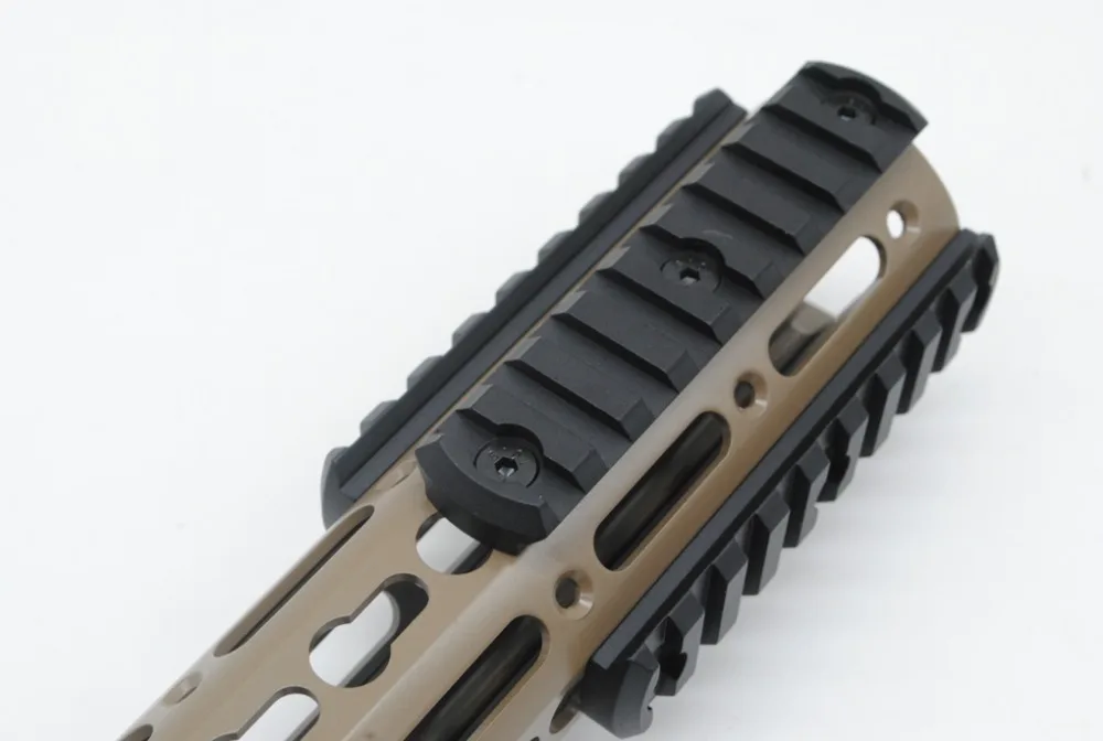 TriRock загар/плоский Темный земли 12 ''Длина NSR ключ мод рельсовое крепление Handguard