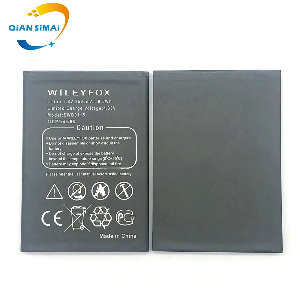 QiAN SiMAi 1 шт. новый 100% высококачественный аккумулятор SWB0115 для Wileyfox Swift мобильный