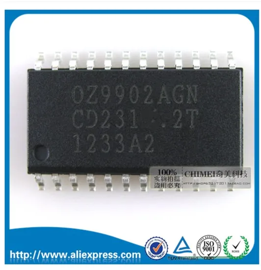 Чип управления светодиодной подсветкой Konka Hisense OZ9902AGN 029902AGN|chip|backlightchip led |
