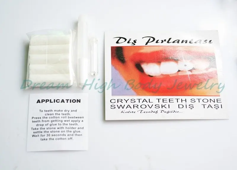 Временные Драгоценности для зубов лучшие Австрийские кристаллы драгоценный
