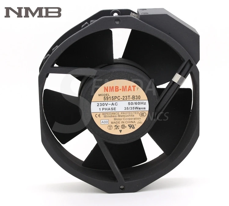 Ventilador Industrial de Servidor Nmb Original Ventiladores de Refrigeração 5915pc23t-b30 1738 230v 170 mm