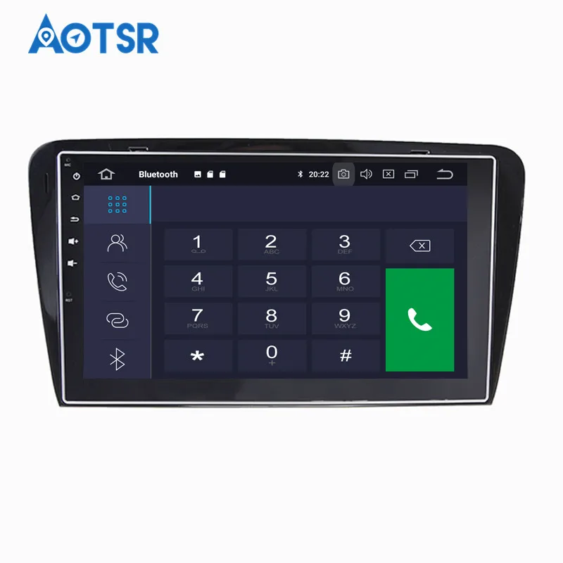 Автомагнитола 2 din Android 9 0 4 + 32 ГБ мультимедийный проигрыватель без DVD плеера для Skoda