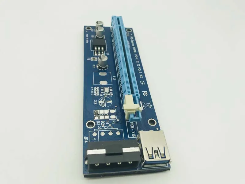 10 шт. USB 3 0 60 см PCI E Express 1x до 16x расширитель переходная карта с SATA 15pin 4pin кабель