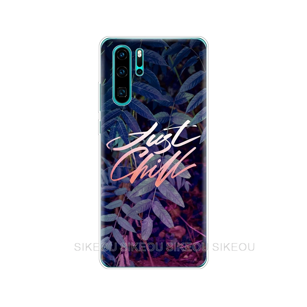 33977 Чехол для huawei P30 Pro Чехол huawei P30Pro чехол Силиконовый ТПУ для телефона чехол-накладка на huawei P30 Pro VOG-L29 ELE-L29 P 30 Lite чехол - Цвет: 33977