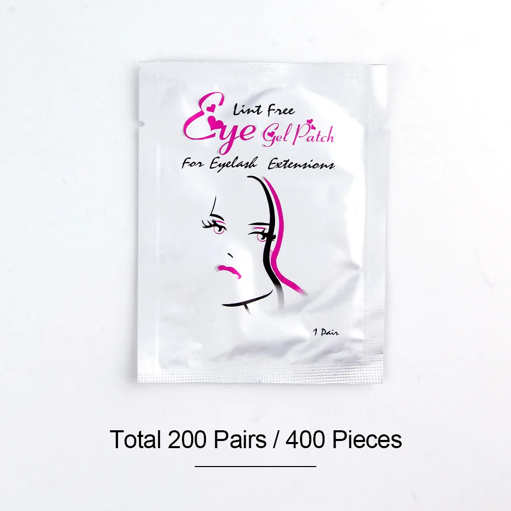 200 pairs Girl 100/150/200 пар подушки для наращивания ресниц под ресницы патчи одноразовые смешанные Бумага подушка для ресниц Макияж инструмент - Длина: 200 pairs Girl