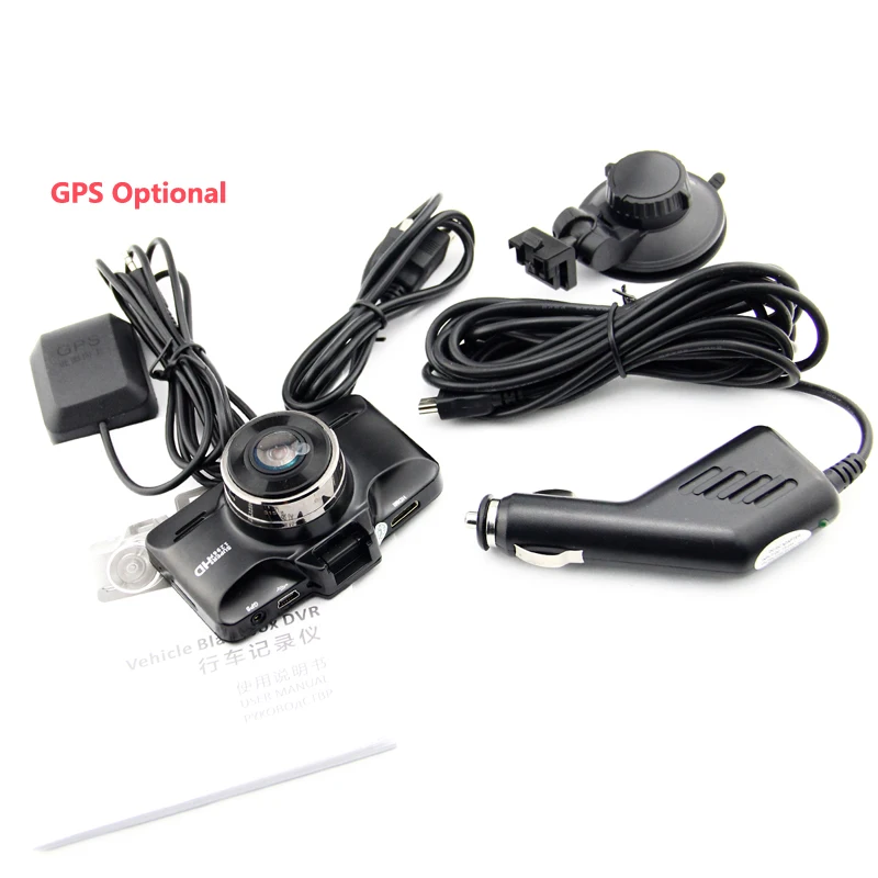 FHD 1296P 2.7 Inch GPS Navigation ADAS Ambarella A7LA70 Car DVR Dash Camera Cam HDR G-sensor Night Vision Record | Автомобили и