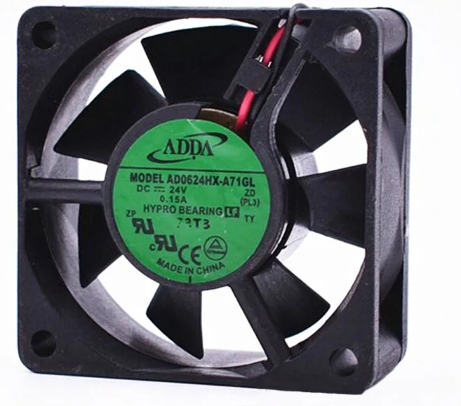 1 шт. AD0624HX-A71GL 0.15A 60*60*25 мм DC24V Инвертор Вентилятор охлаждения | Компьютеры и офис