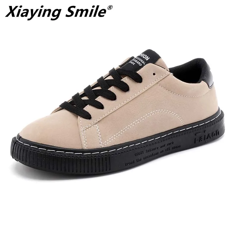 Men's Fashion Canvas Shoes Spring Autumn Lace Up Outdoor Casual Breathable Flats Male Skate Student Style | Обувь