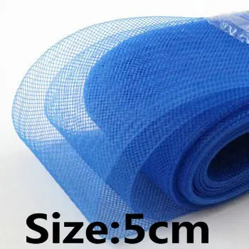 Плоская плетеная косичка для волос 2 дюйма 5 см сетка лошадей оплетка женщин 100