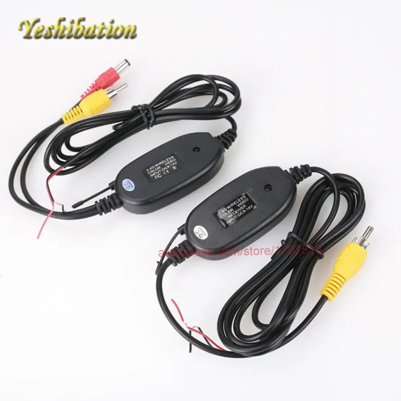 Беспроводной приемник передатчика 2 4 ГГц на задний вид автомобиля камеры и dvd