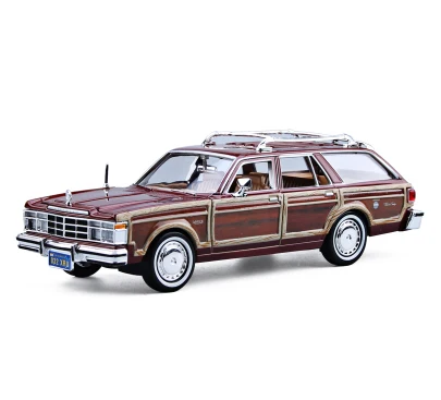 A Высокая симитация 1:24 Масштаб Chrysler LeBaron ретро сплав классический автомобиль металлическая модельная станция вагон игрушки коллекция - Цвет: A