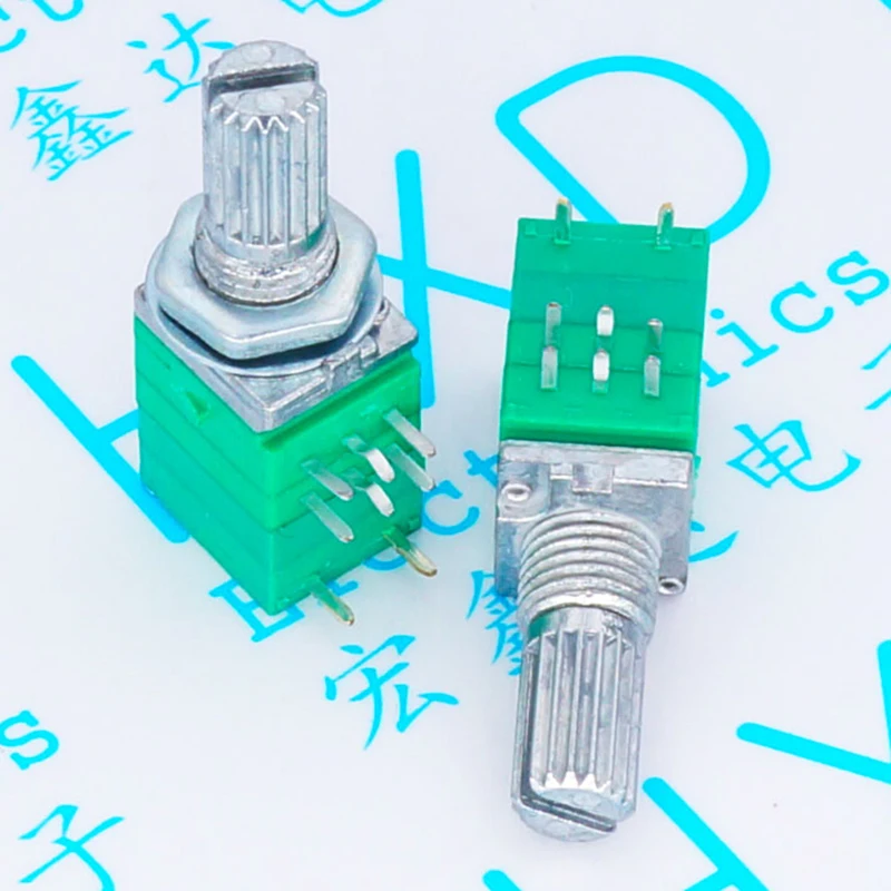 5pcs/lot 8 foot RV097NS B10K dual potentiometer band switch sound/amplifier/seal | Обустройство дома