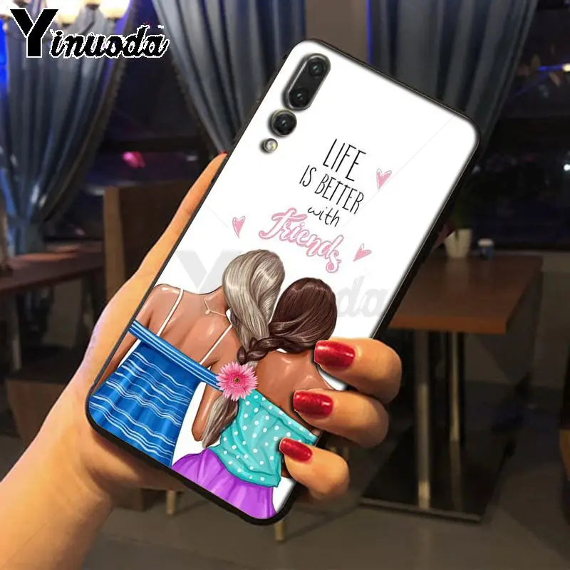 Yinuoda лучший Семейный чехол для телефона Fundas huawei p20 pro p20lite nova 3i mate20